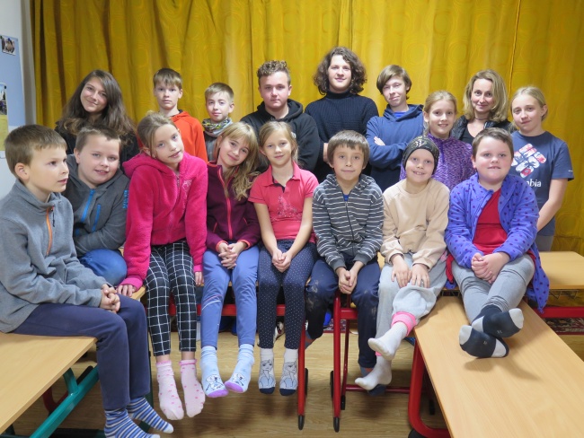 Malá schola farnosti Hutisko