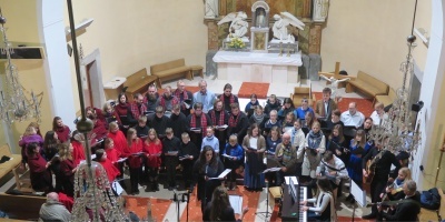 Koncert sboru a schol z Hutiska a Rožnova p.R.