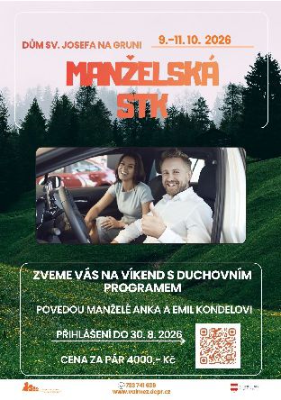 Plakát na farní vývěsce